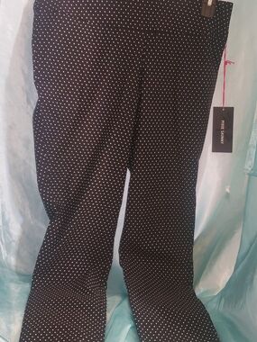 Torrid Black Polka Dot Skinny Pixie Pants Size 1 - 14/16